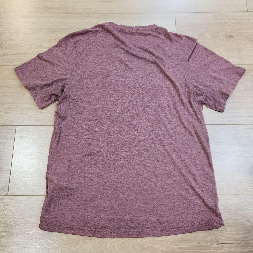 Patagonia Capilene Cool Trail Shirt Mens Small Purple Short Sleeve Lightweight - Picture 5 of 9